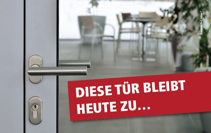 Tür bleibt zu 